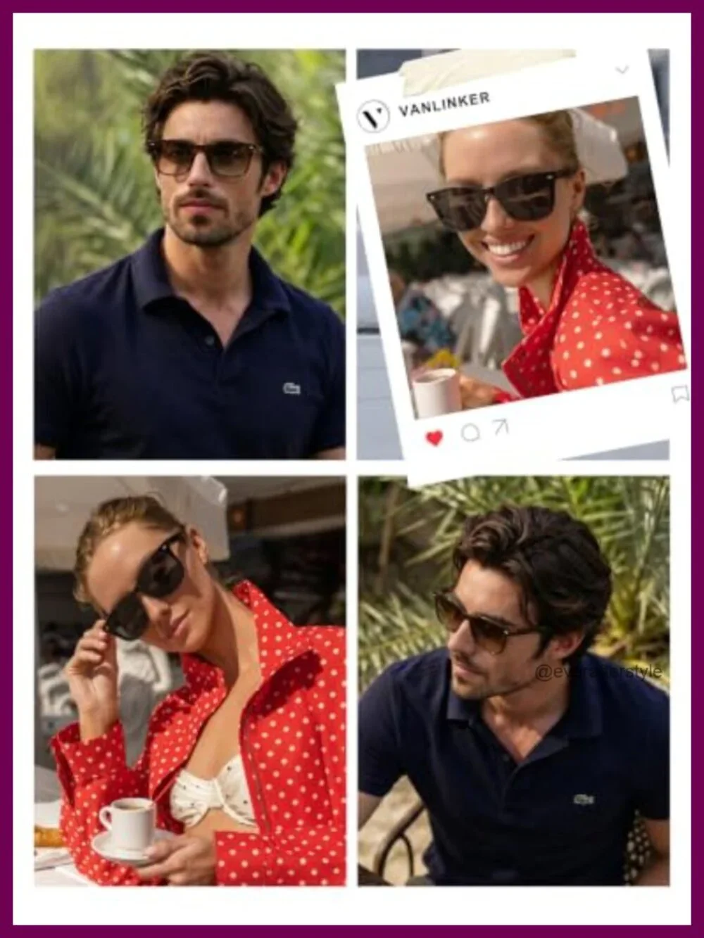 Trendy Oversized Square Sunglasses UV400 Protection Unisex Retro Shades